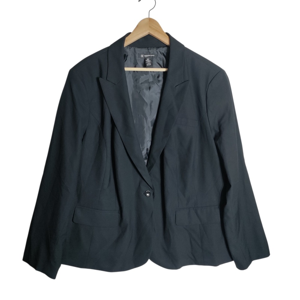 Inc‎ Womans Black Bkazer Size 24W New
